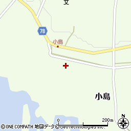 鹿児島県熊毛郡屋久島町小島444周辺の地図