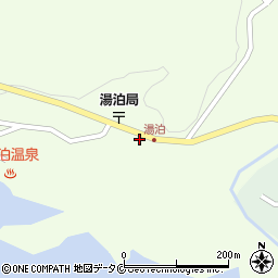 鹿児島県熊毛郡屋久島町湯泊417周辺の地図