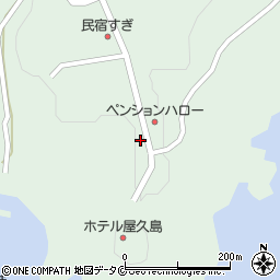 鹿児島県熊毛郡屋久島町尾之間156周辺の地図