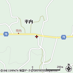 鹿児島県熊毛郡屋久島町平内229-4周辺の地図