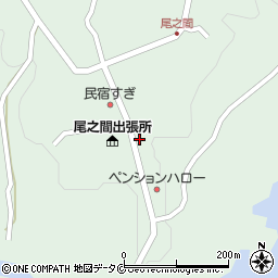 鹿児島県熊毛郡屋久島町尾之間179周辺の地図