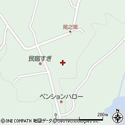 鹿児島県熊毛郡屋久島町尾之間408周辺の地図