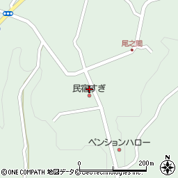 鹿児島県熊毛郡屋久島町尾之間241周辺の地図