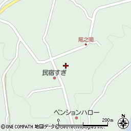 鹿児島県熊毛郡屋久島町尾之間395周辺の地図