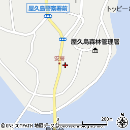 南日本新聞下屋久販売所周辺の地図