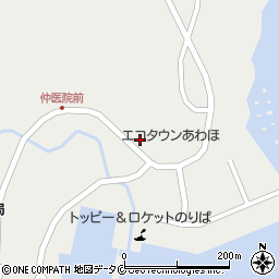 鹿児島県熊毛郡屋久島町安房410-91周辺の地図