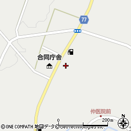 屋久島交通タクシー　安房営業所周辺の地図