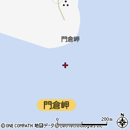 門倉岬周辺の地図