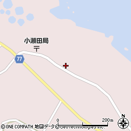 鹿児島県熊毛郡屋久島町小瀬田45周辺の地図