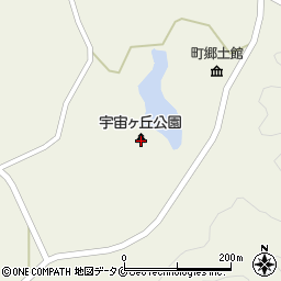 宇宙ヶ丘公園周辺の地図