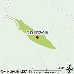 長谷展望公園周辺の地図