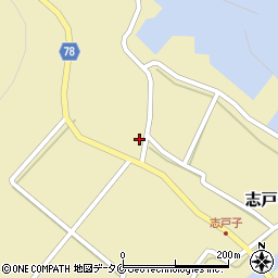 鹿児島県熊毛郡屋久島町志戸子260周辺の地図