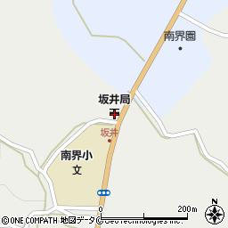 坂井郵便局周辺の地図