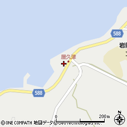 岩岡簡易郵便局周辺の地図