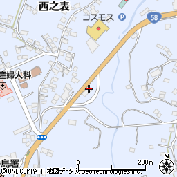 ヤマト運輸株式会社　クロネコヤマトの宅急便・西之表センター周辺の地図