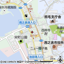 有限会社福井クリーニング　西町本店周辺の地図