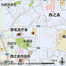 種子島開発総合センター（鉄砲館）周辺の地図