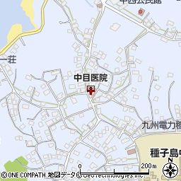 中目医院周辺の地図