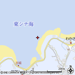 伊関国上西之表港線周辺の地図