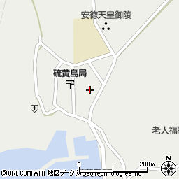 硫黄島へき地診療所周辺の地図