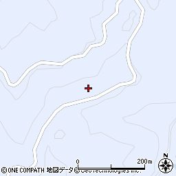 薩摩黒島灯台周辺の地図