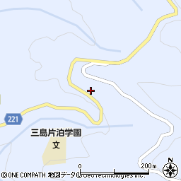 三島村役場　片泊出張所周辺の地図