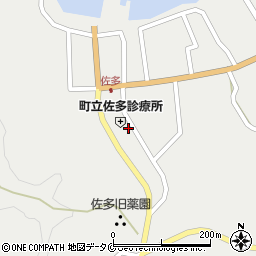 佐多郵便局周辺の地図