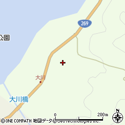 鹿児島県肝属郡南大隅町根占辺田4777周辺の地図