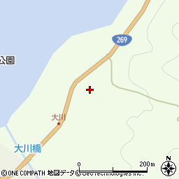 鹿児島県肝属郡南大隅町根占辺田4779周辺の地図