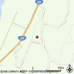 鹿児島県肝属郡南大隅町根占辺田3454周辺の地図