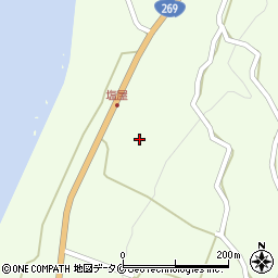 鹿児島県肝属郡南大隅町根占辺田2723-3周辺の地図