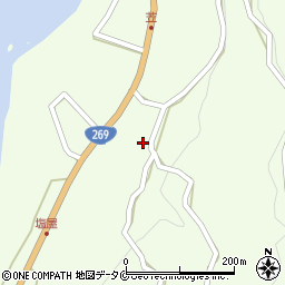 鹿児島県肝属郡南大隅町根占辺田2584周辺の地図