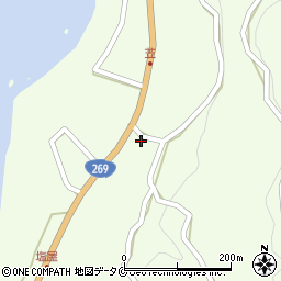 鹿児島県肝属郡南大隅町根占辺田2480-1周辺の地図