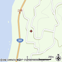 鹿児島県肝属郡南大隅町根占辺田1892周辺の地図