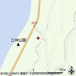 鹿児島県肝属郡南大隅町根占辺田1602-1周辺の地図