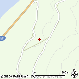 鹿児島県肝属郡南大隅町根占辺田455-1周辺の地図