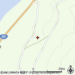 鹿児島県肝属郡南大隅町根占辺田455周辺の地図