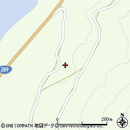 鹿児島県肝属郡南大隅町根占辺田421周辺の地図