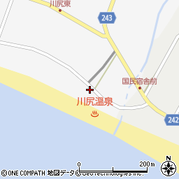 鹿児島県指宿市開聞川尻5403周辺の地図