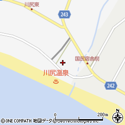 鹿児島県指宿市開聞川尻5400周辺の地図