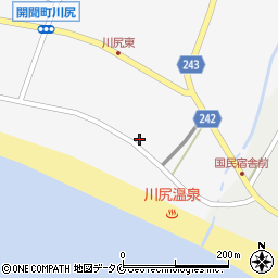 鹿児島県指宿市開聞川尻5396周辺の地図