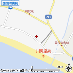 鹿児島県指宿市開聞川尻5395周辺の地図