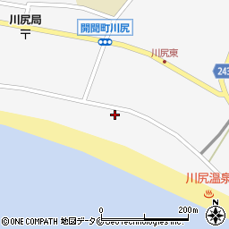 鹿児島県指宿市開聞川尻5450周辺の地図