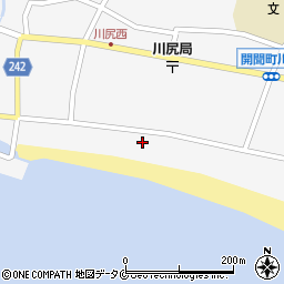 鹿児島県指宿市開聞川尻5727周辺の地図
