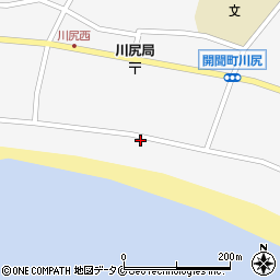 鹿児島県指宿市開聞川尻5695周辺の地図