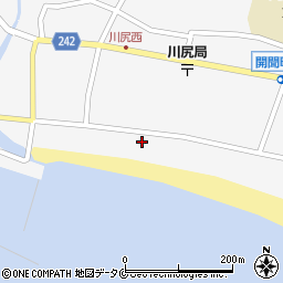 鹿児島県指宿市開聞川尻5725周辺の地図