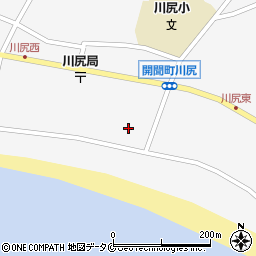 鹿児島県指宿市開聞川尻5507周辺の地図