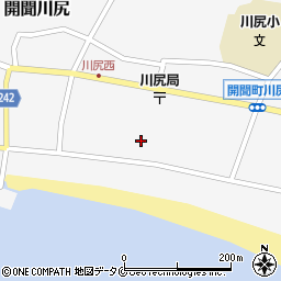 鹿児島県指宿市開聞川尻5716周辺の地図