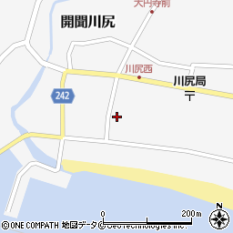 鹿児島県指宿市開聞川尻5761周辺の地図