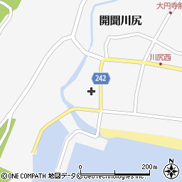 鹿児島県指宿市開聞川尻5052周辺の地図